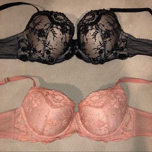 Two Victoria Secret Bras - 36C